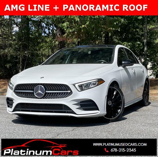 used 2020 Mercedes-Benz A-Class car, priced at $24,299
