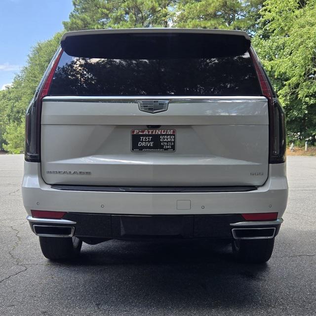 used 2022 Cadillac Escalade car, priced at $67,577