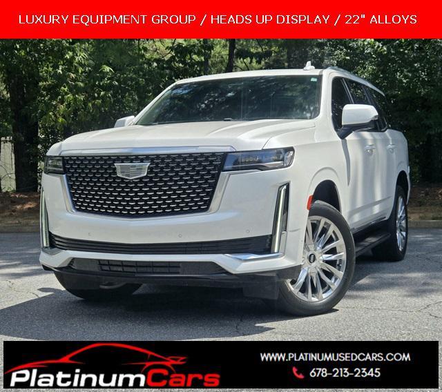 used 2022 Cadillac Escalade car, priced at $67,577