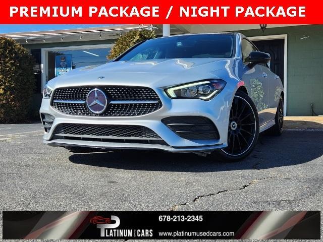 used 2021 Mercedes-Benz CLA 250 car, priced at $30,599