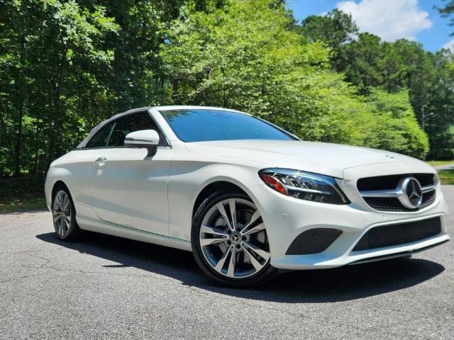 used 2021 Mercedes-Benz C-Class car, priced at $38,990