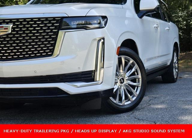 used 2022 Cadillac Escalade ESV car, priced at $59,277