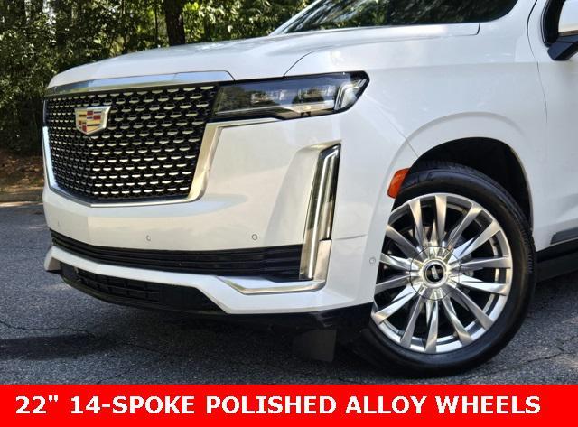 used 2022 Cadillac Escalade ESV car, priced at $59,277