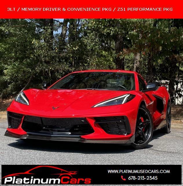 used 2020 Chevrolet Corvette car, priced at $69,989