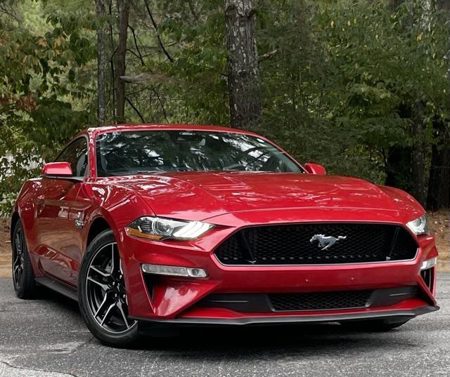 used 2021 Ford Mustang car, priced at $38,549