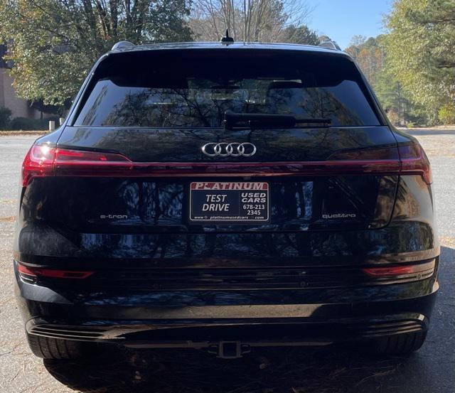 used 2022 Audi e-tron car, priced at $25,049