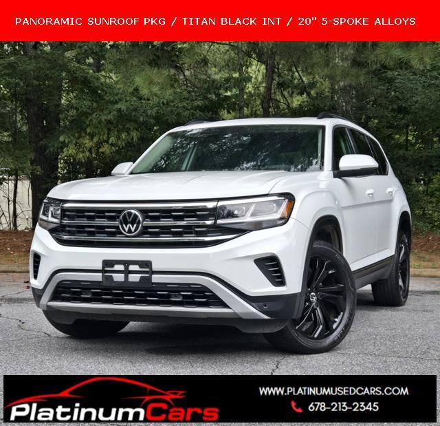 used 2022 Volkswagen Atlas car, priced at $31,577