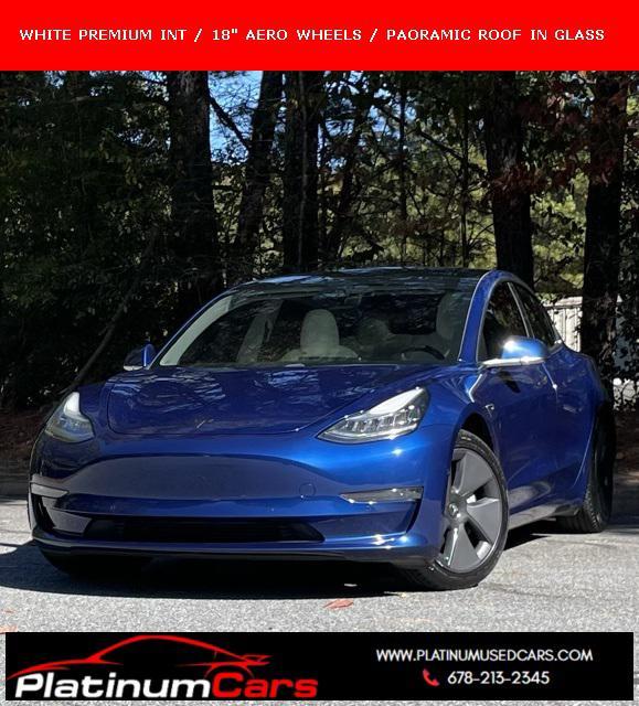 used 2020 Tesla Model 3 car, priced at $21,999