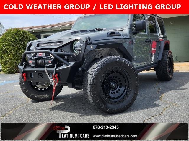 used 2020 Jeep Wrangler Unlimited car, priced at $43,299