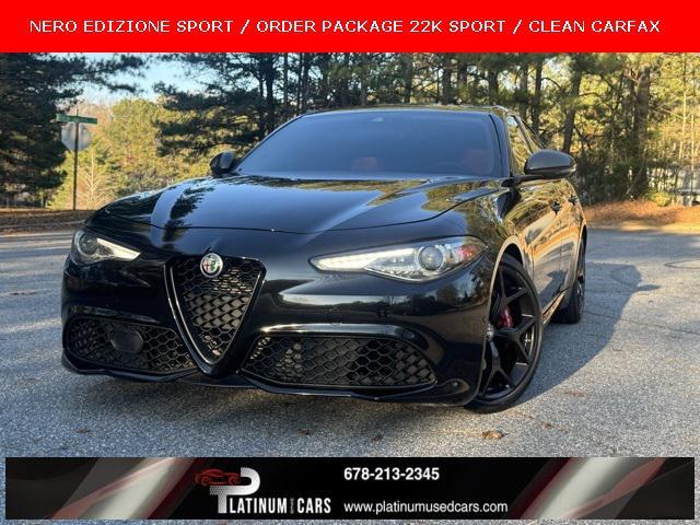 used 2020 Alfa Romeo Giulia car, priced at $21,999