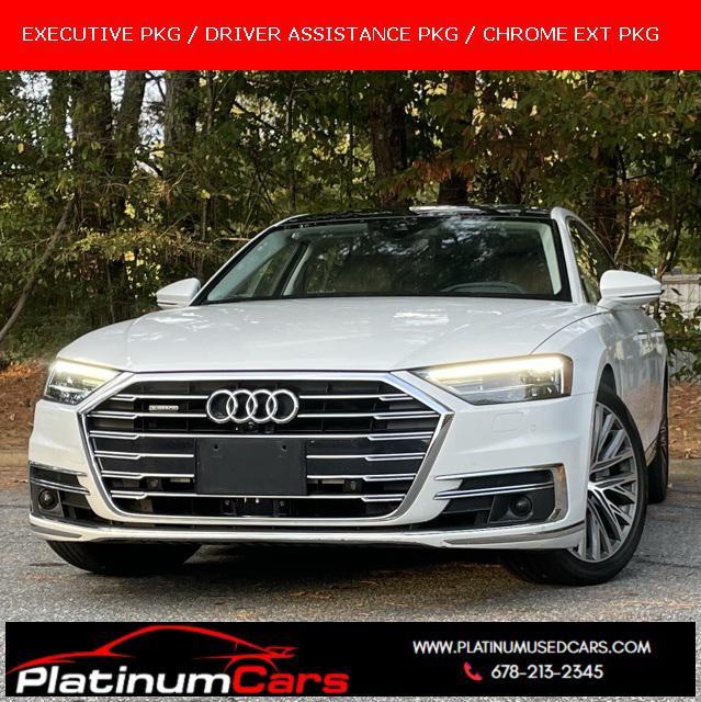 used 2019 Audi A8 car, priced at $34,999