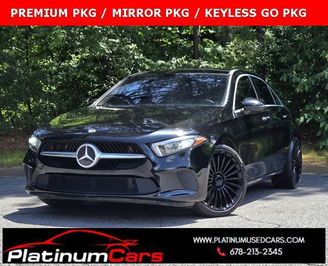 used 2019 Mercedes-Benz A-Class car, priced at $21,990