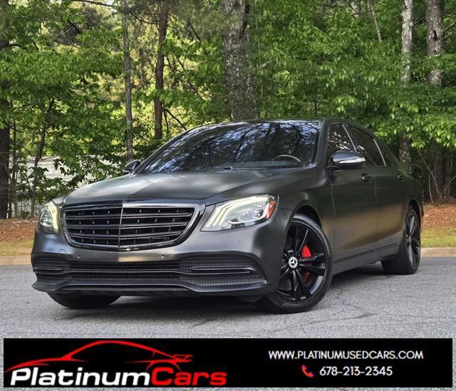 used 2019 Mercedes-Benz S-Class car, priced at $45,490