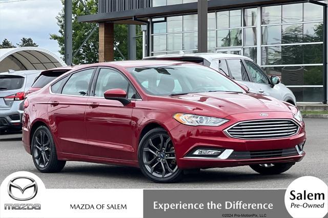 used 2018 Ford Fusion car, priced at $15,295