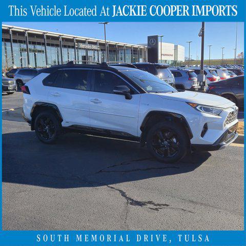 used 2020 Toyota RAV4 Hybrid car, priced at $27,800