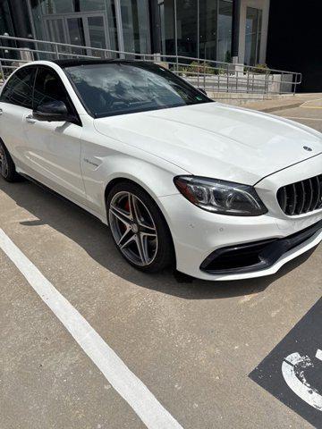 used 2019 Mercedes-Benz AMG C 63 car, priced at $49,000