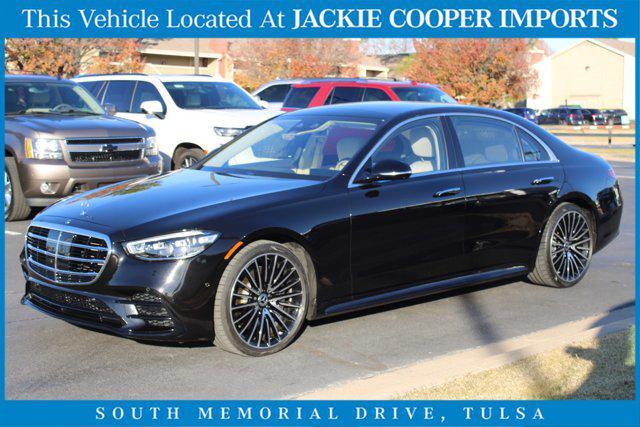 used 2022 Mercedes-Benz S-Class car, priced at $68,800