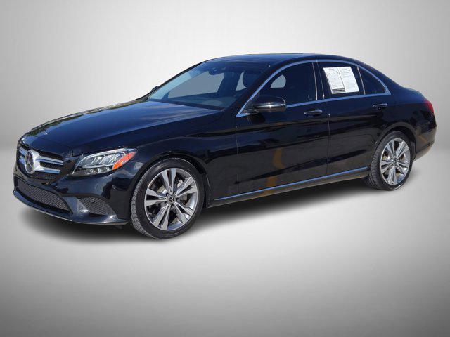 used 2021 Mercedes-Benz C-Class car, priced at $28,500