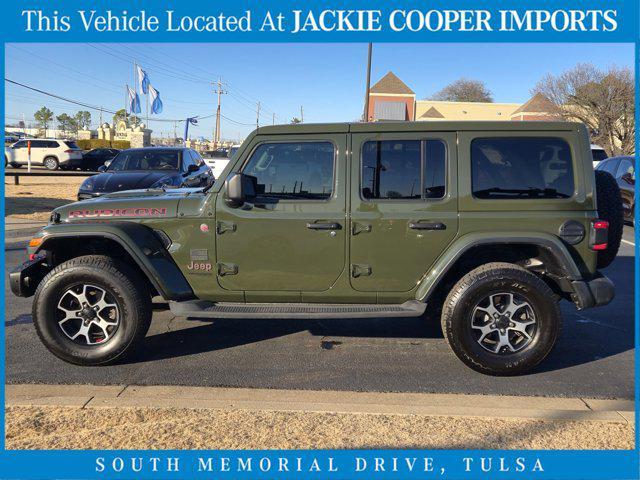 used 2021 Jeep Wrangler Unlimited car, priced at $38,500