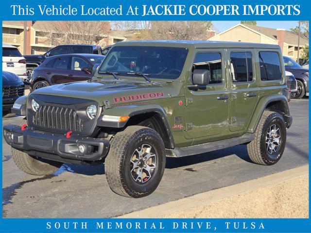 used 2021 Jeep Wrangler Unlimited car, priced at $38,500