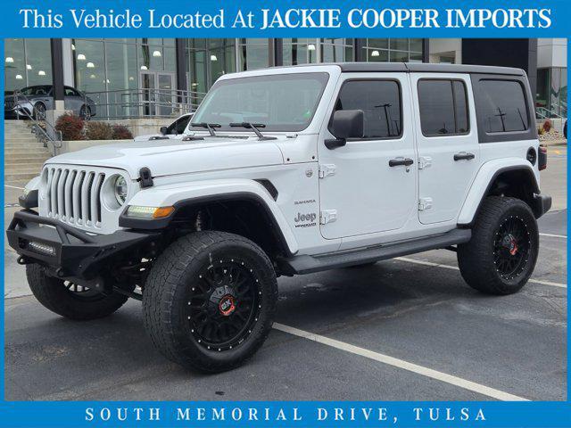 used 2018 Jeep Wrangler Unlimited car, priced at $30,000