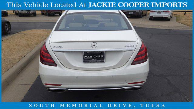 used 2020 Mercedes-Benz S-Class car, priced at $44,800