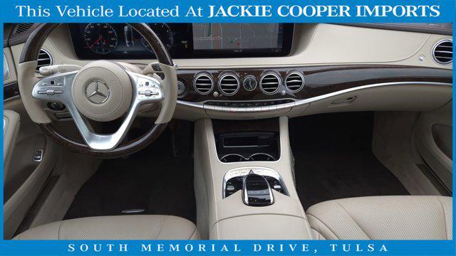 used 2020 Mercedes-Benz S-Class car, priced at $44,800