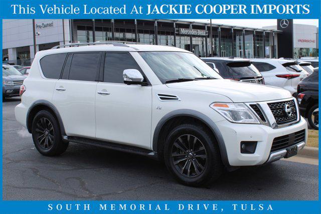 used 2017 Nissan Armada car, priced at $22,300