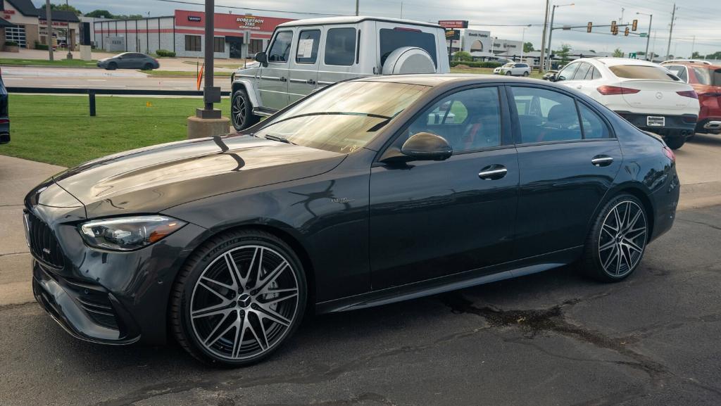 new 2024 Mercedes-Benz AMG C 43 car, priced at $76,820