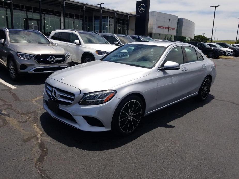 used 2021 Mercedes-Benz C-Class car, priced at $33,000