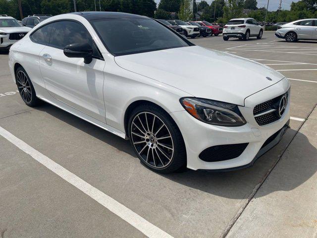 used 2017 Mercedes-Benz C-Class car, priced at $23,630