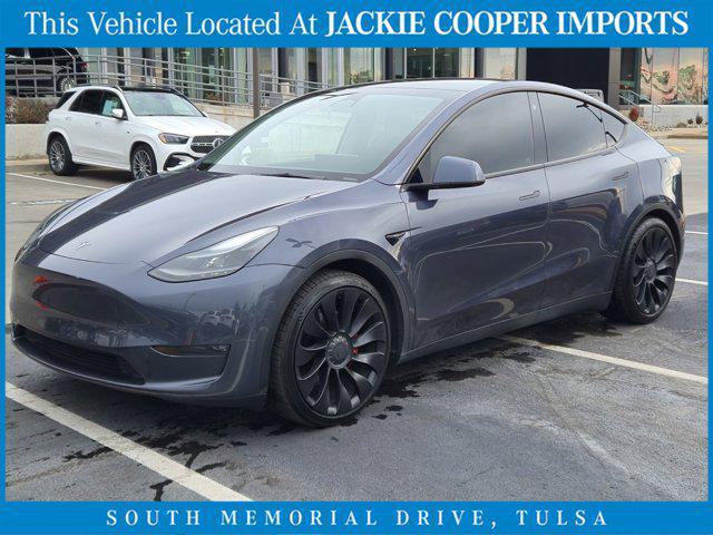 used 2022 Tesla Model Y car, priced at $33,000