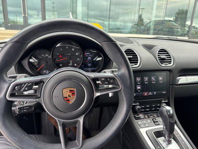 used 2022 Porsche 718 Boxster car, priced at $74,922