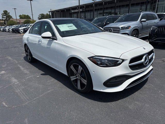 new 2025 Mercedes-Benz C-Class car, priced at $51,085
