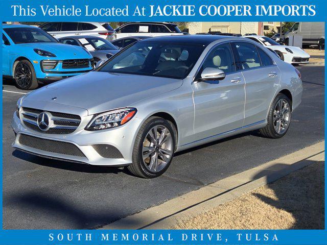 used 2019 Mercedes-Benz C-Class car, priced at $25,500