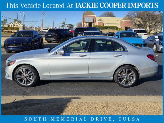 used 2019 Mercedes-Benz C-Class car, priced at $25,500