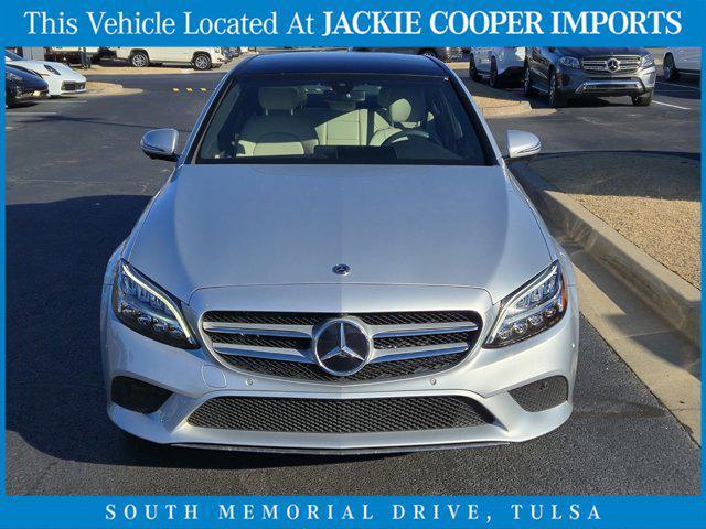 used 2019 Mercedes-Benz C-Class car, priced at $25,500