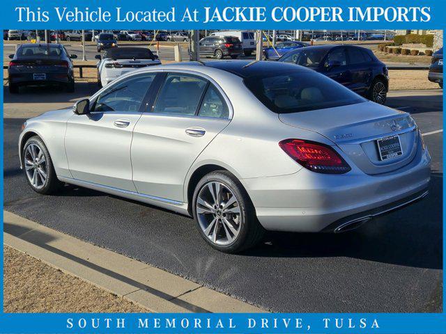 used 2019 Mercedes-Benz C-Class car, priced at $25,500