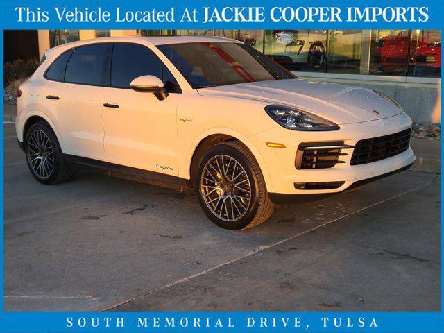 used 2021 Porsche Cayenne E-Hybrid car, priced at $59,000