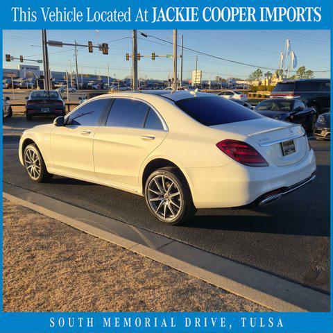 used 2019 Mercedes-Benz S-Class car, priced at $38,500