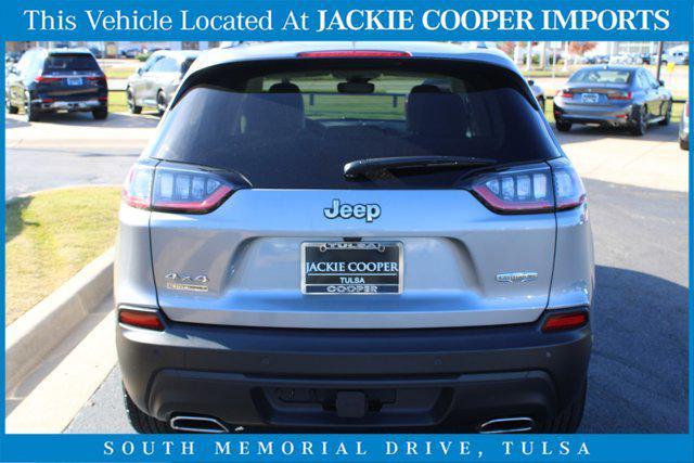 used 2021 Jeep Cherokee car, priced at $21,500