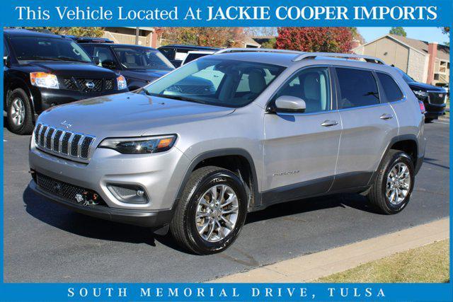 used 2021 Jeep Cherokee car, priced at $21,500