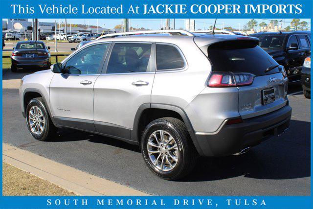 used 2021 Jeep Cherokee car, priced at $21,500