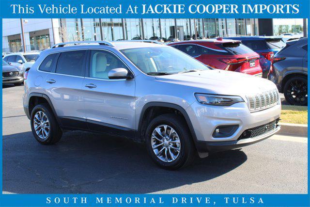 used 2021 Jeep Cherokee car, priced at $21,500