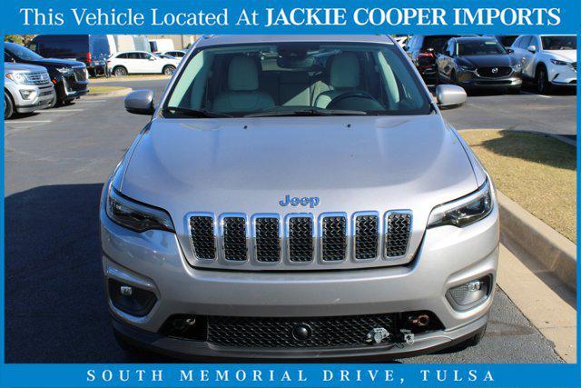 used 2021 Jeep Cherokee car, priced at $21,500