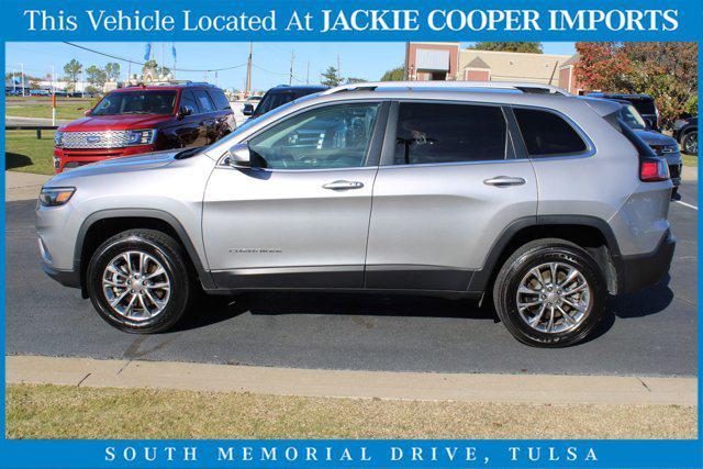 used 2021 Jeep Cherokee car, priced at $21,500