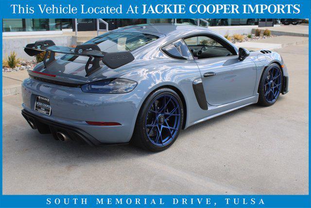 used 2023 Porsche 718 Cayman car, priced at $225,000