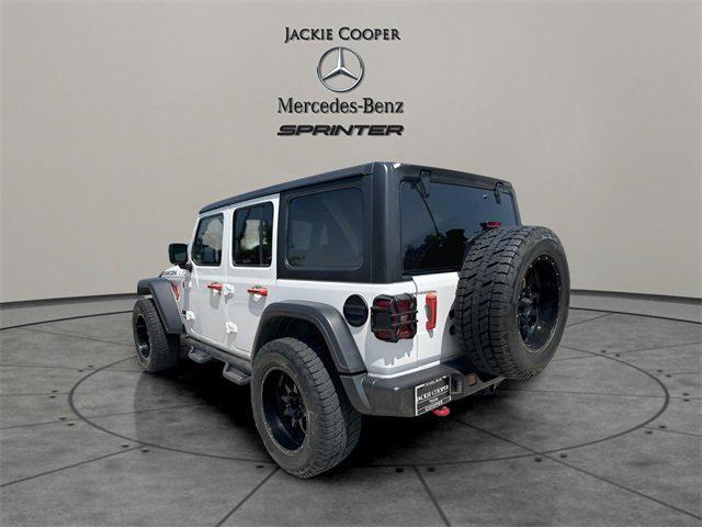 used 2021 Jeep Wrangler Unlimited car, priced at $28,491