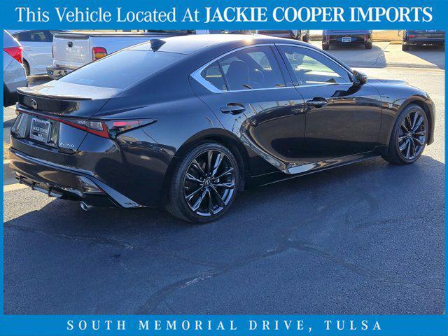 used 2021 Lexus IS 350 car, priced at $39,500