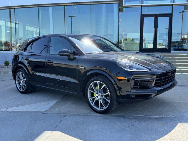 used 2022 Porsche Cayenne E-Hybrid car, priced at $61,875
